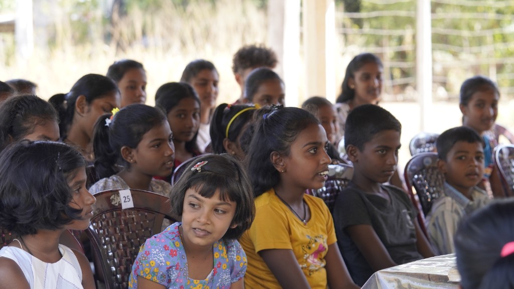 තිරසර හරිත ළමා සමාජයේ දරුවන්